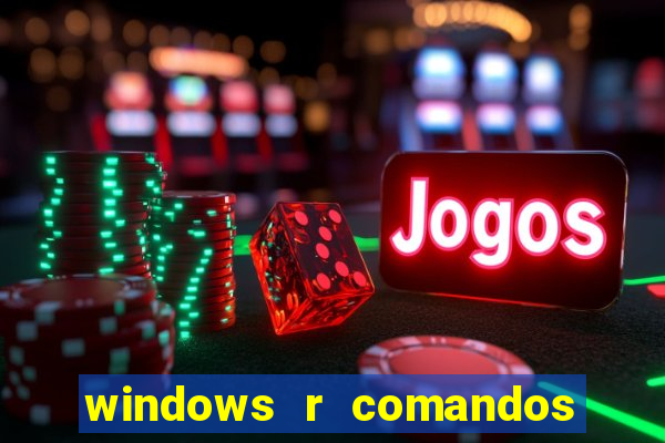 windows r comandos para limpar